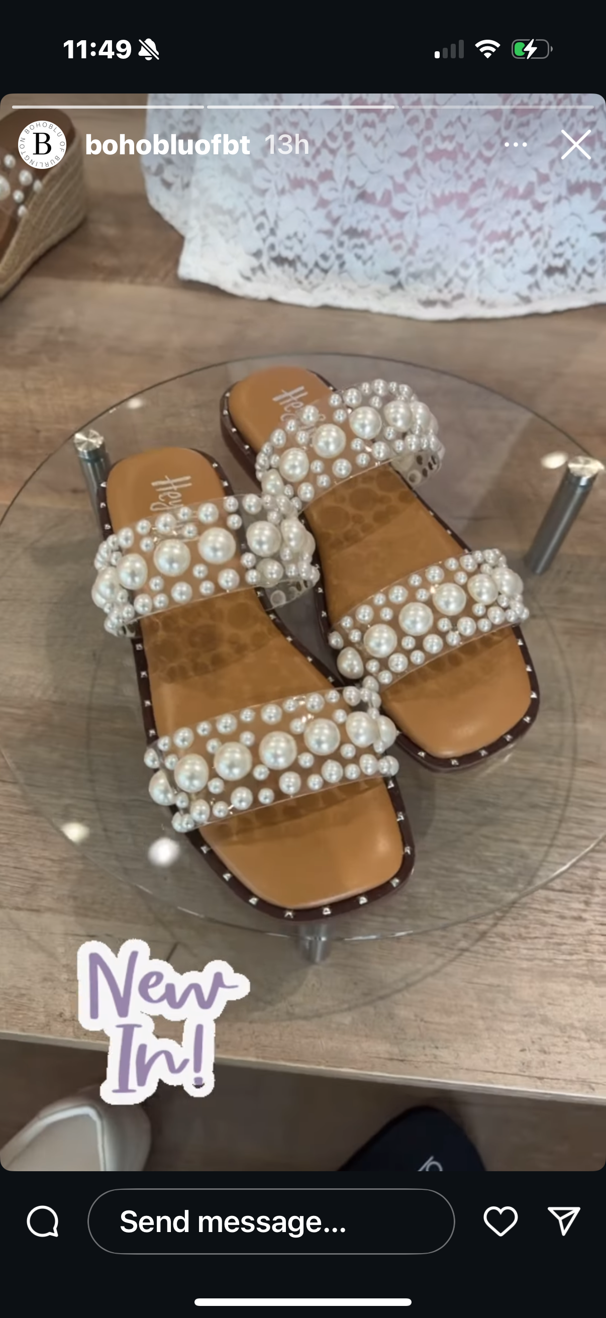 Pearl Sandals